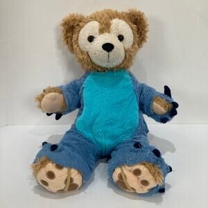 Disney Parks Duffy The Disney Bear Plush Stuffed Animal With Stitch Outfit